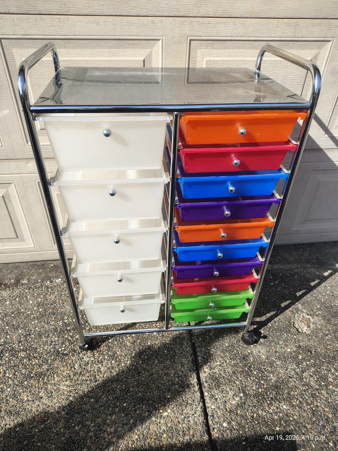 15 Drawer Organizer Cart