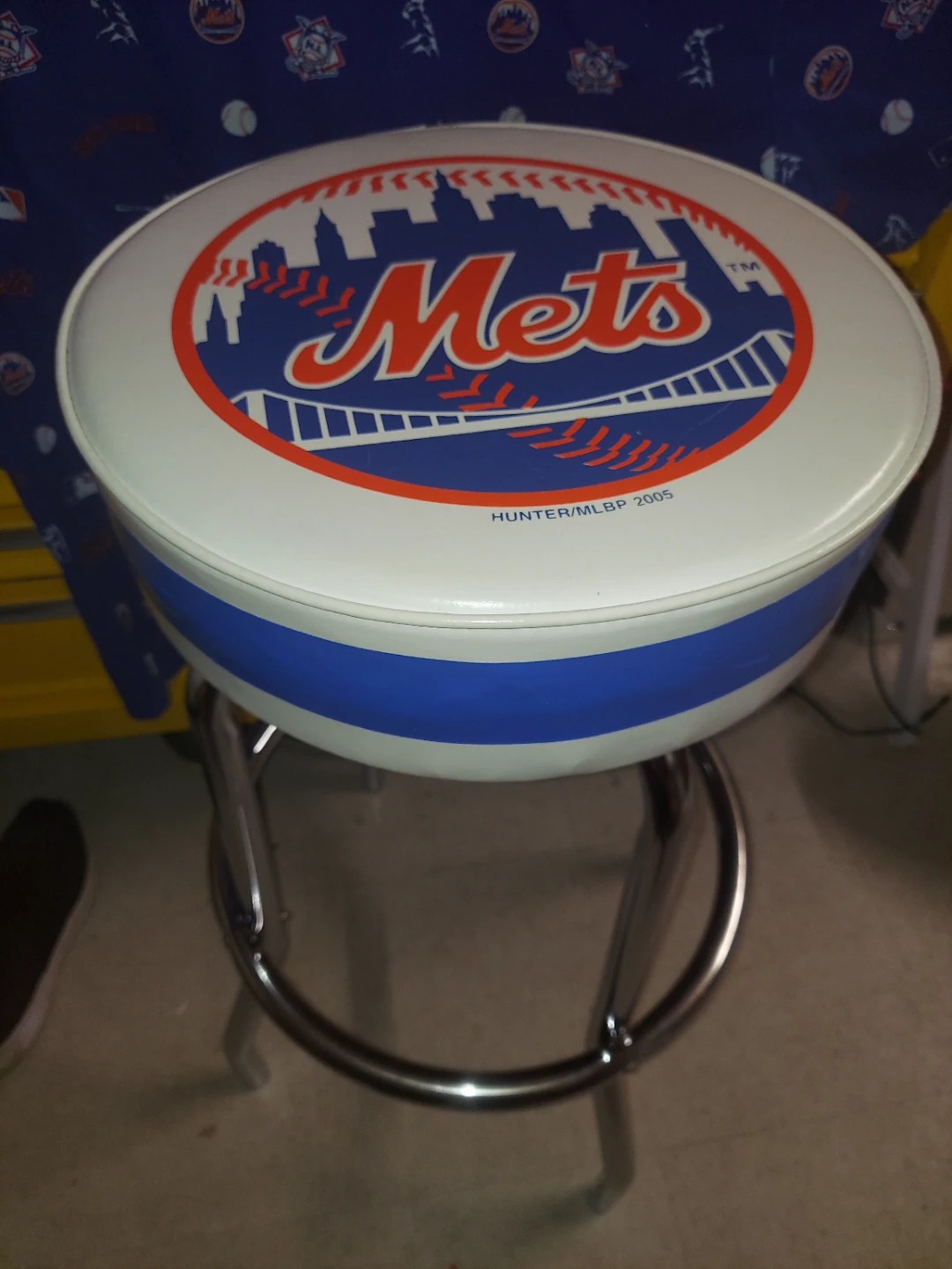 New York Mets Hunter/MLBP 2005 Bar Stool