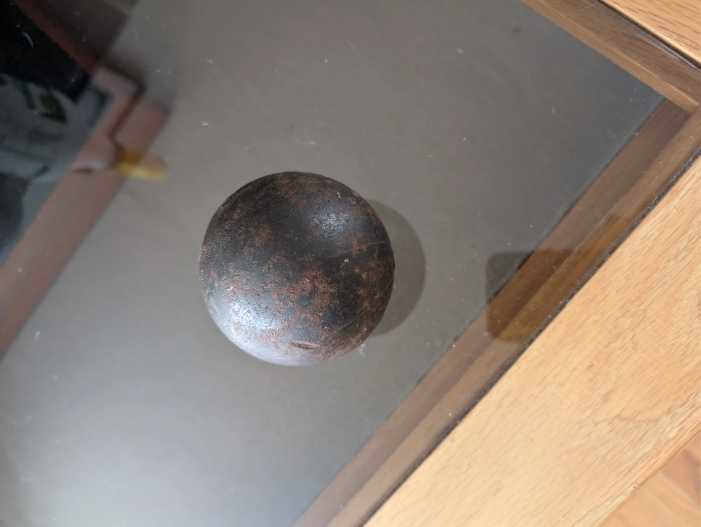 Rustic Metal Ball,steel ball 5" dia