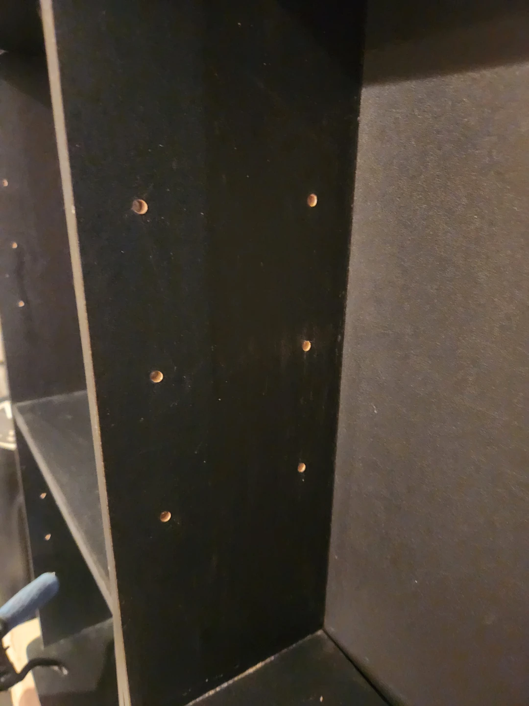 Set of 2 Black Bookcases - photo 2