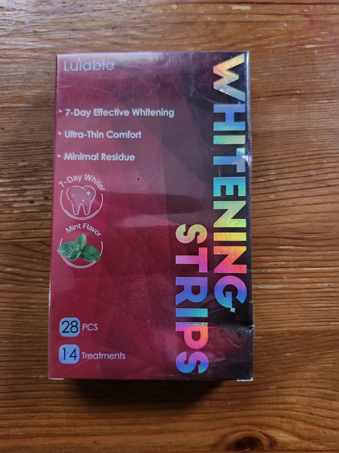 Luiable Whitening Strips - Mint Flavor (28 PCS)