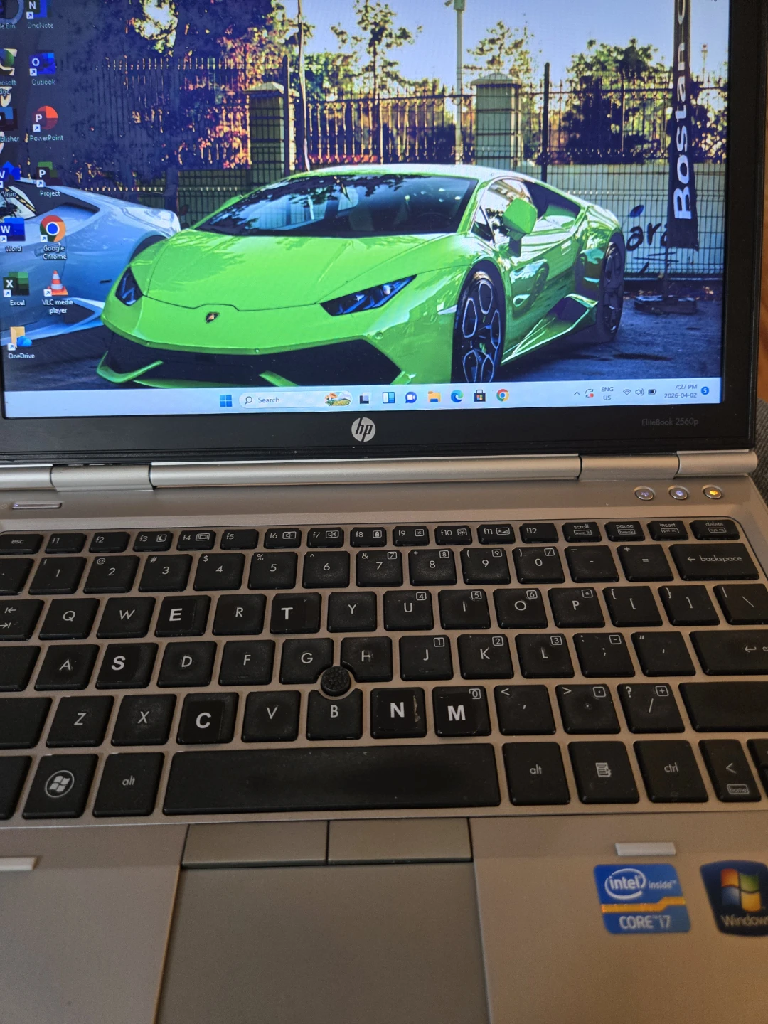 12.5inch i7 windows 11pro hp elitebook 2560p Laptop