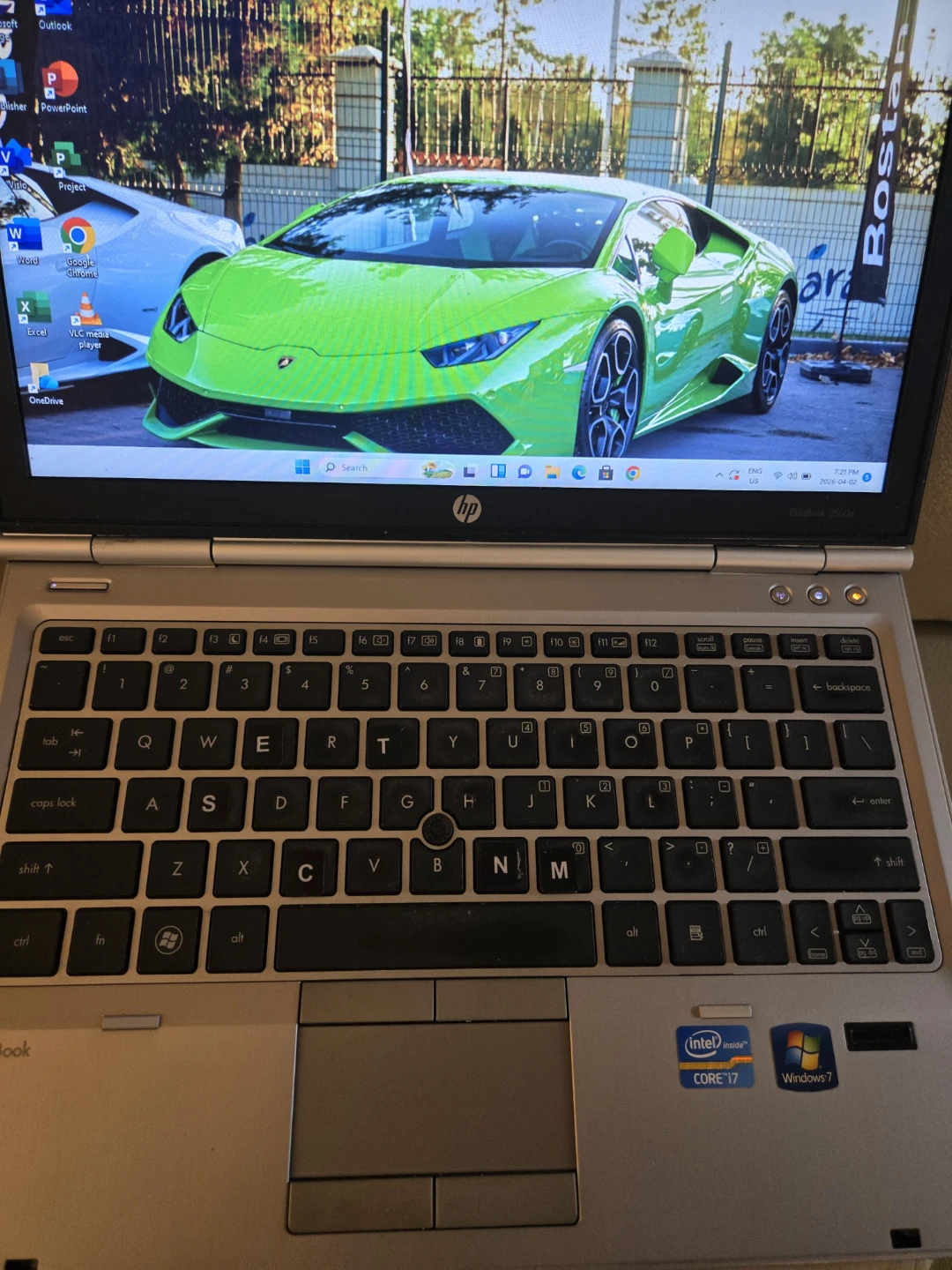 12.5inch i7 windows 11pro hp elitebook 2560p Laptop - photo 4