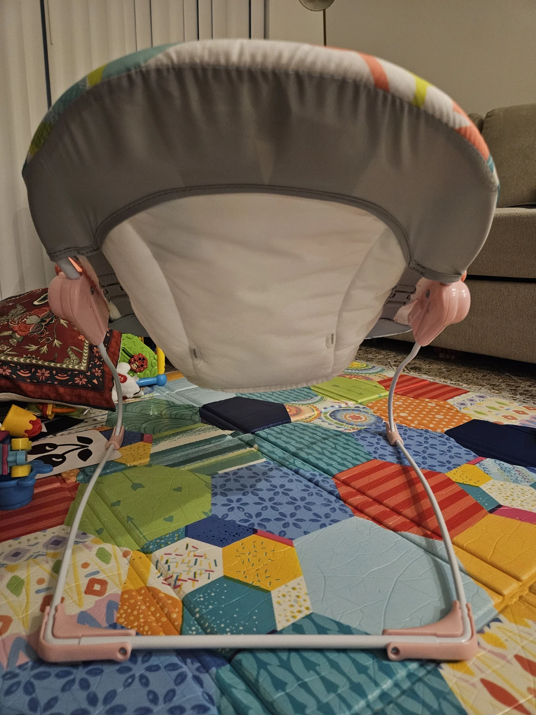 *Brand new* Bright Starts Flamingo Vibes Vibrating Baby Bouncer - photo 4