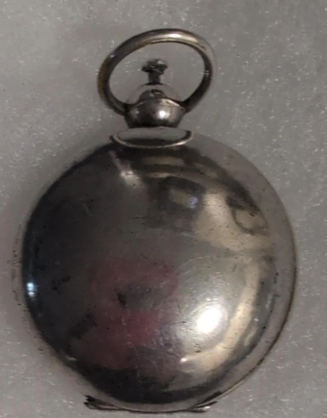 Vintage Silver Plated Locket with coin holder