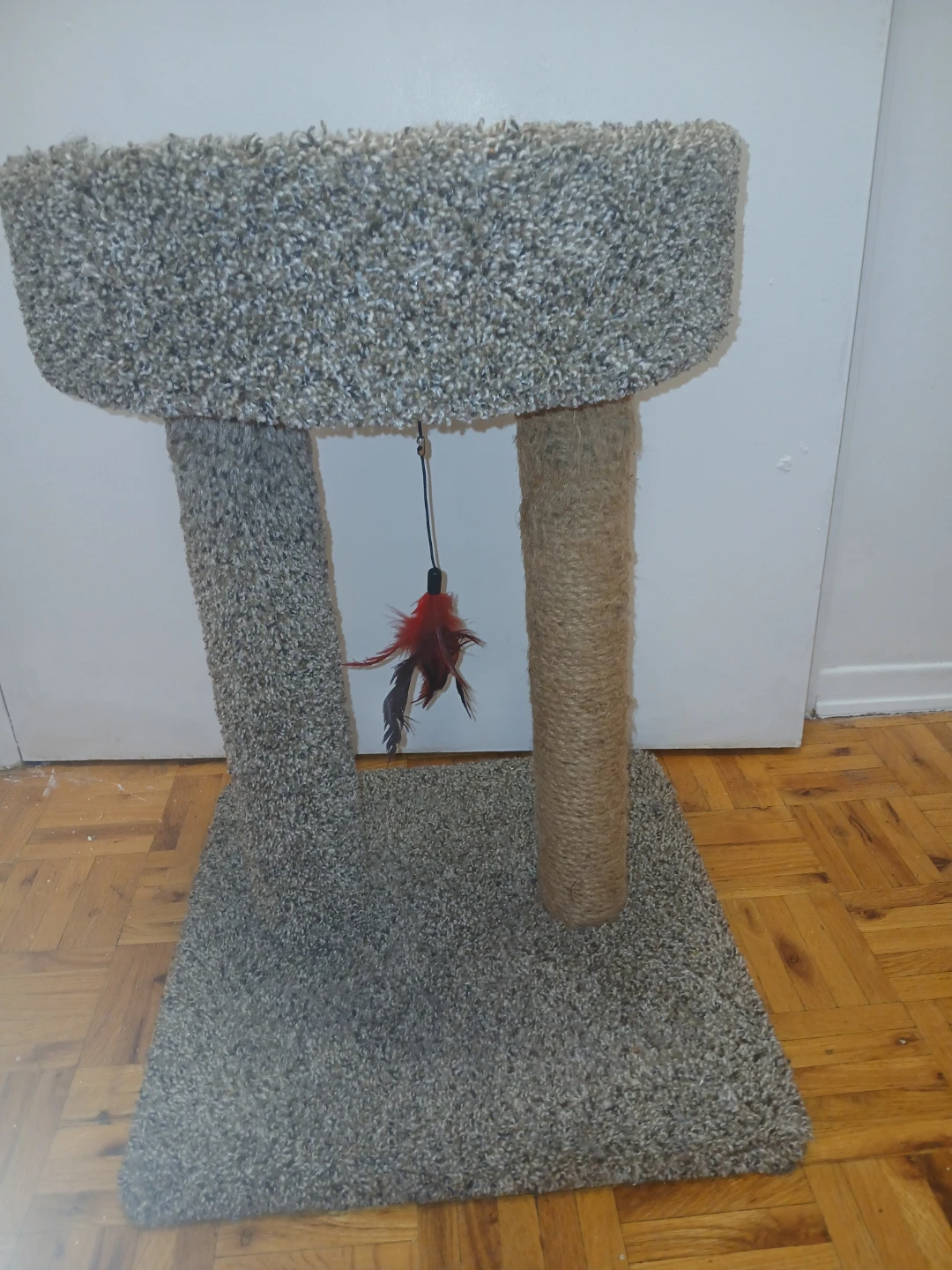 Cat Tree Tower with Dangling Toy