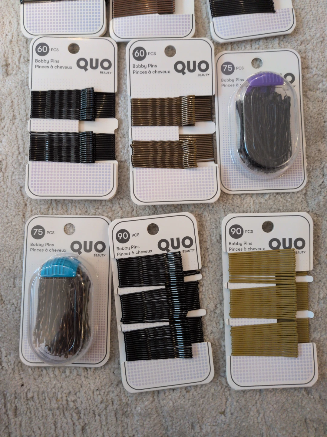 QUO Beauty Bobby Pins Assorted Packs - photo 3