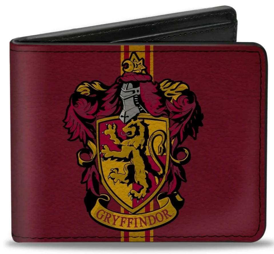 [ NEW ] Harry Potter Gryffindor Bi-Fold Wallet by Buckle-Down