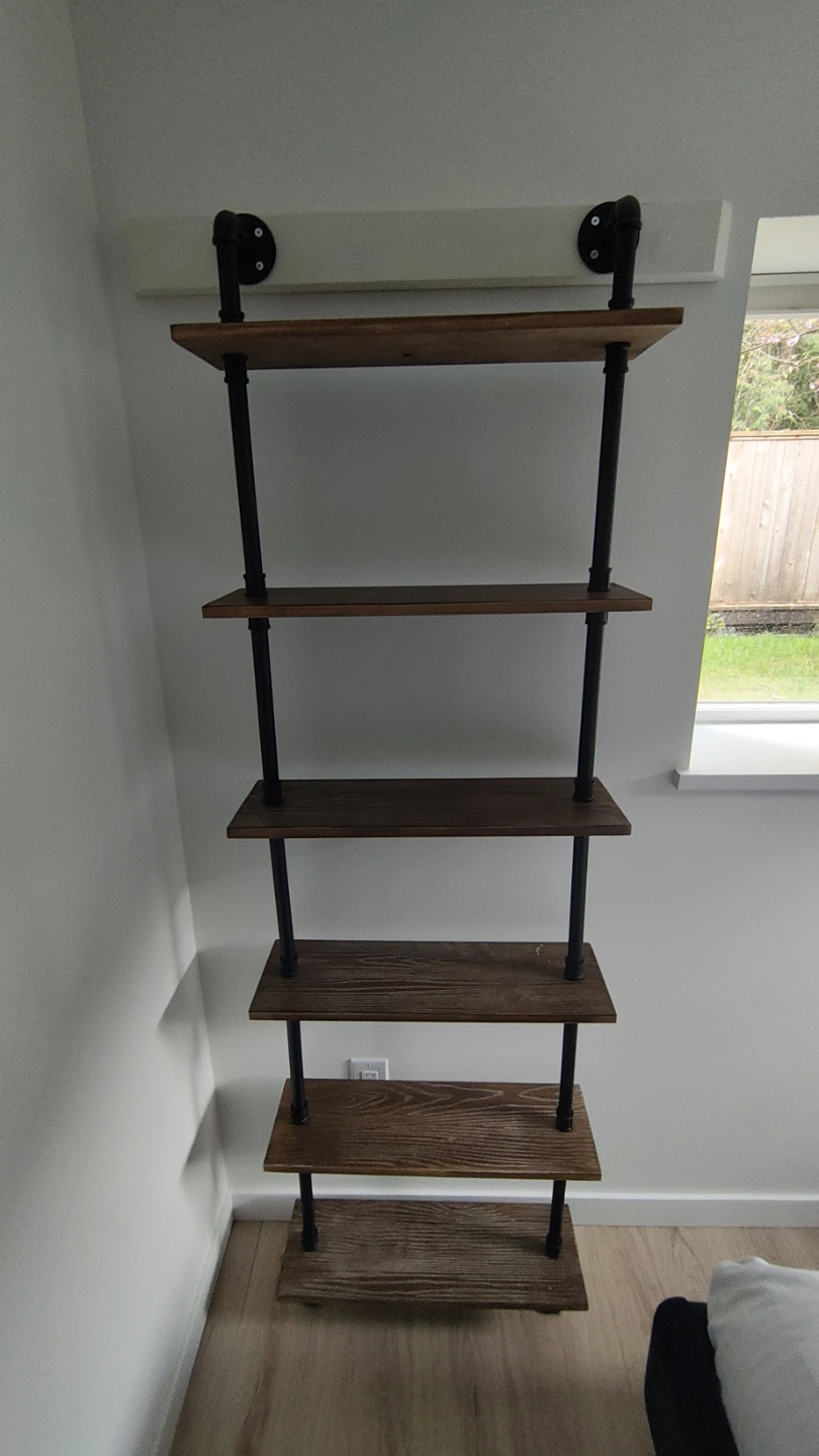 Industrial Pipe Shelves (Set of 2) – Heavy Duty + Upgrades