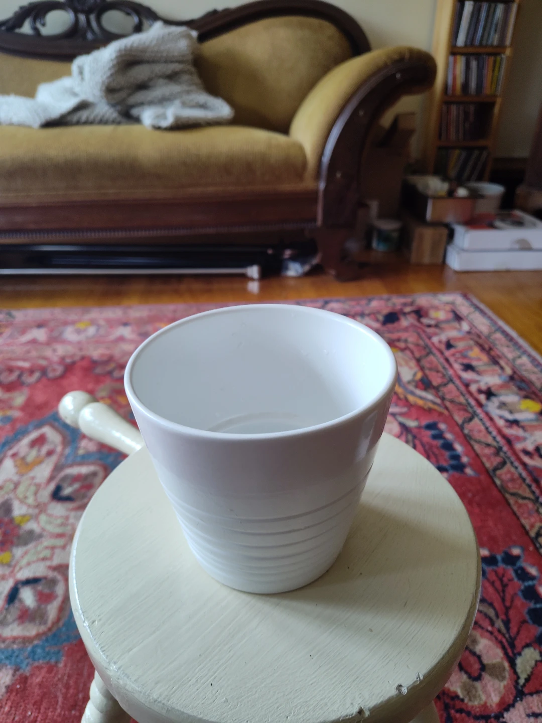 White Ceramic Pot