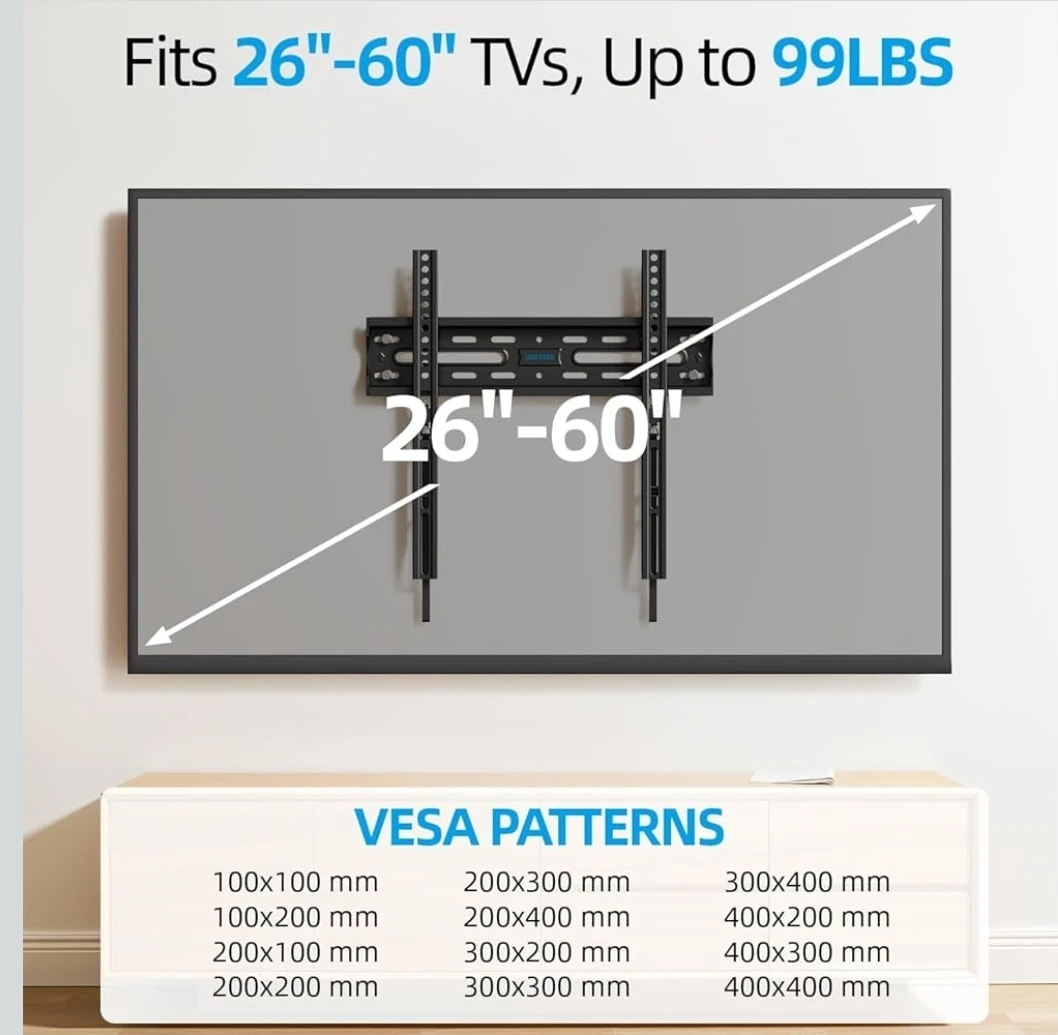 Fixed TV Wall Mount for 26"-60" TVs - photo 5