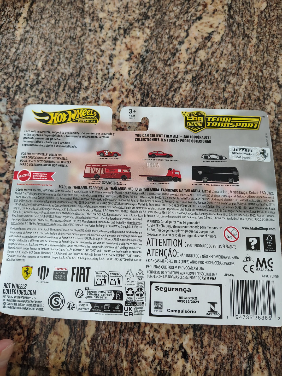 Hot Wheels Team Transport Ferrari 250 GTO - photo 3
