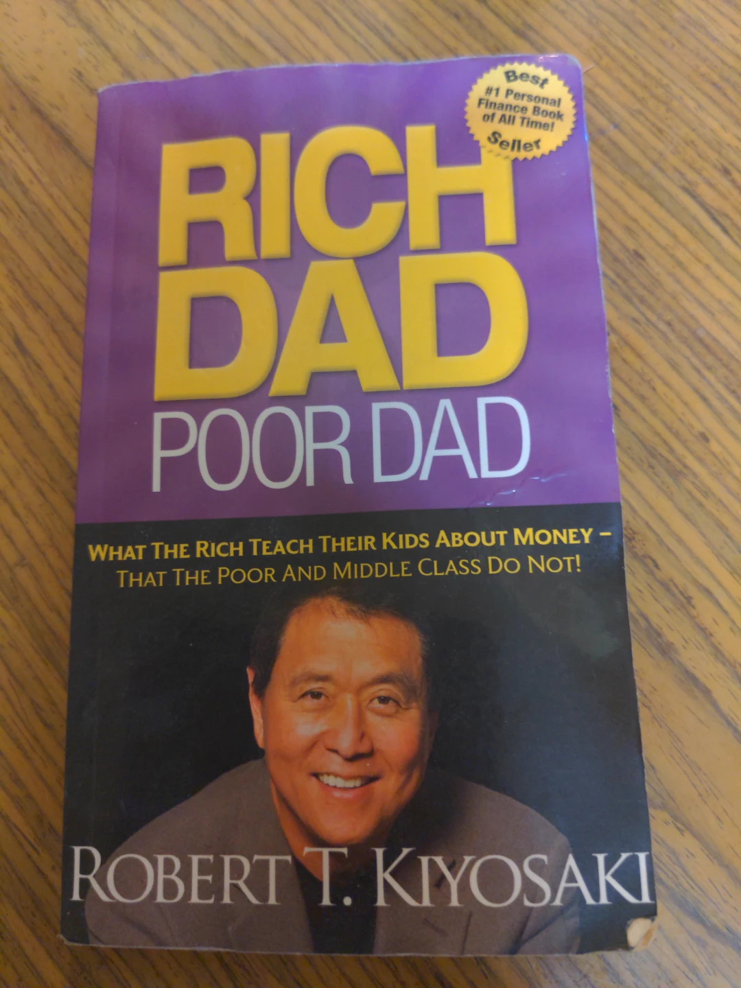 Rich Dad Poor Dad by Robert T. Kiyosaki