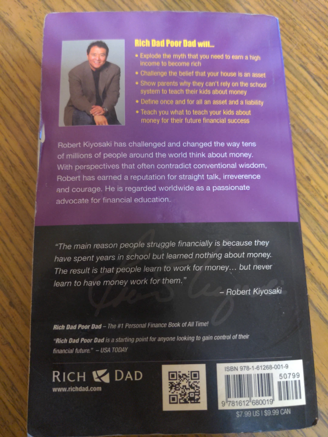 Rich Dad Poor Dad by Robert T. Kiyosaki - photo 2