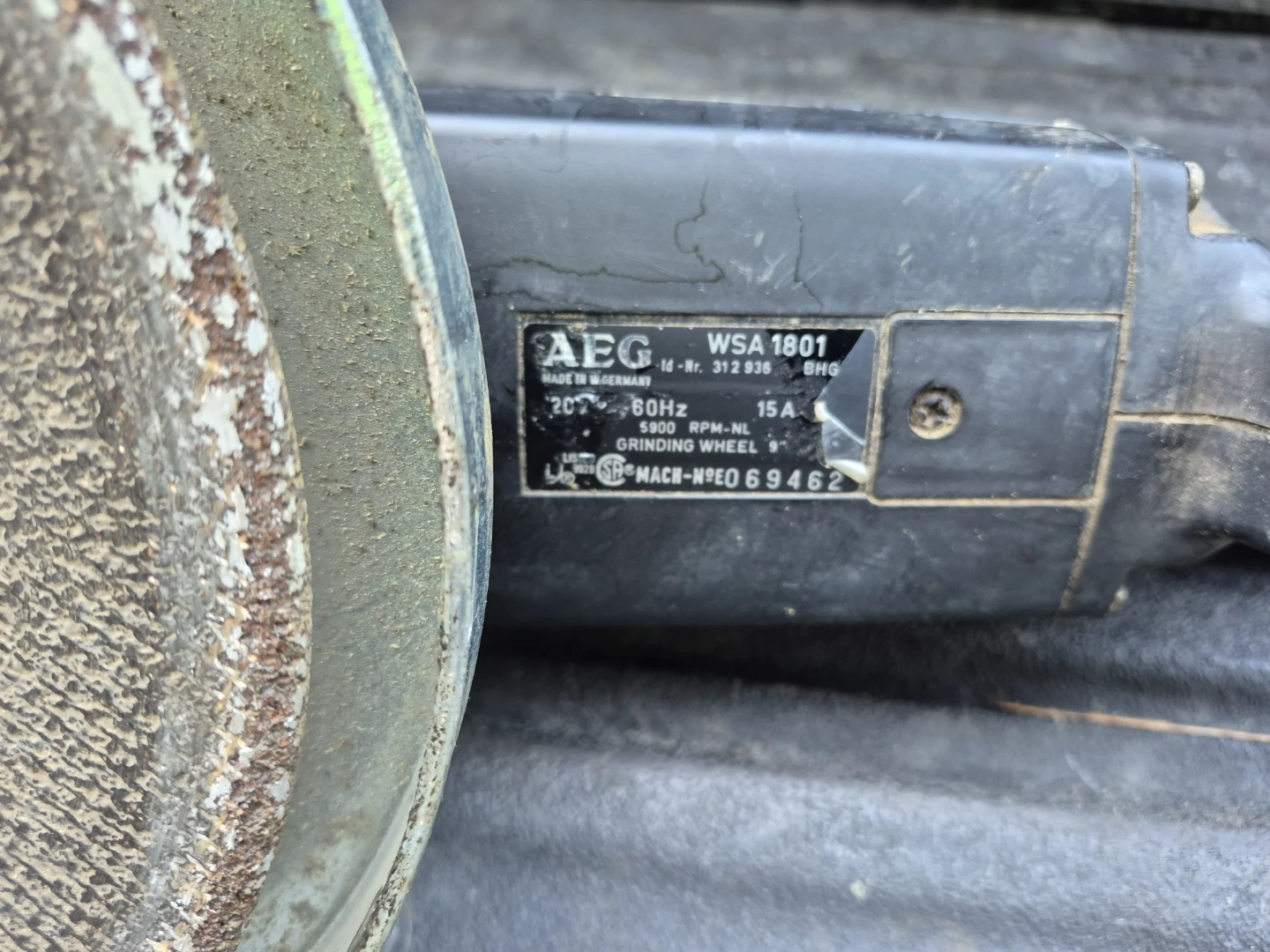 AEG WSA 1801 Angle Grinder