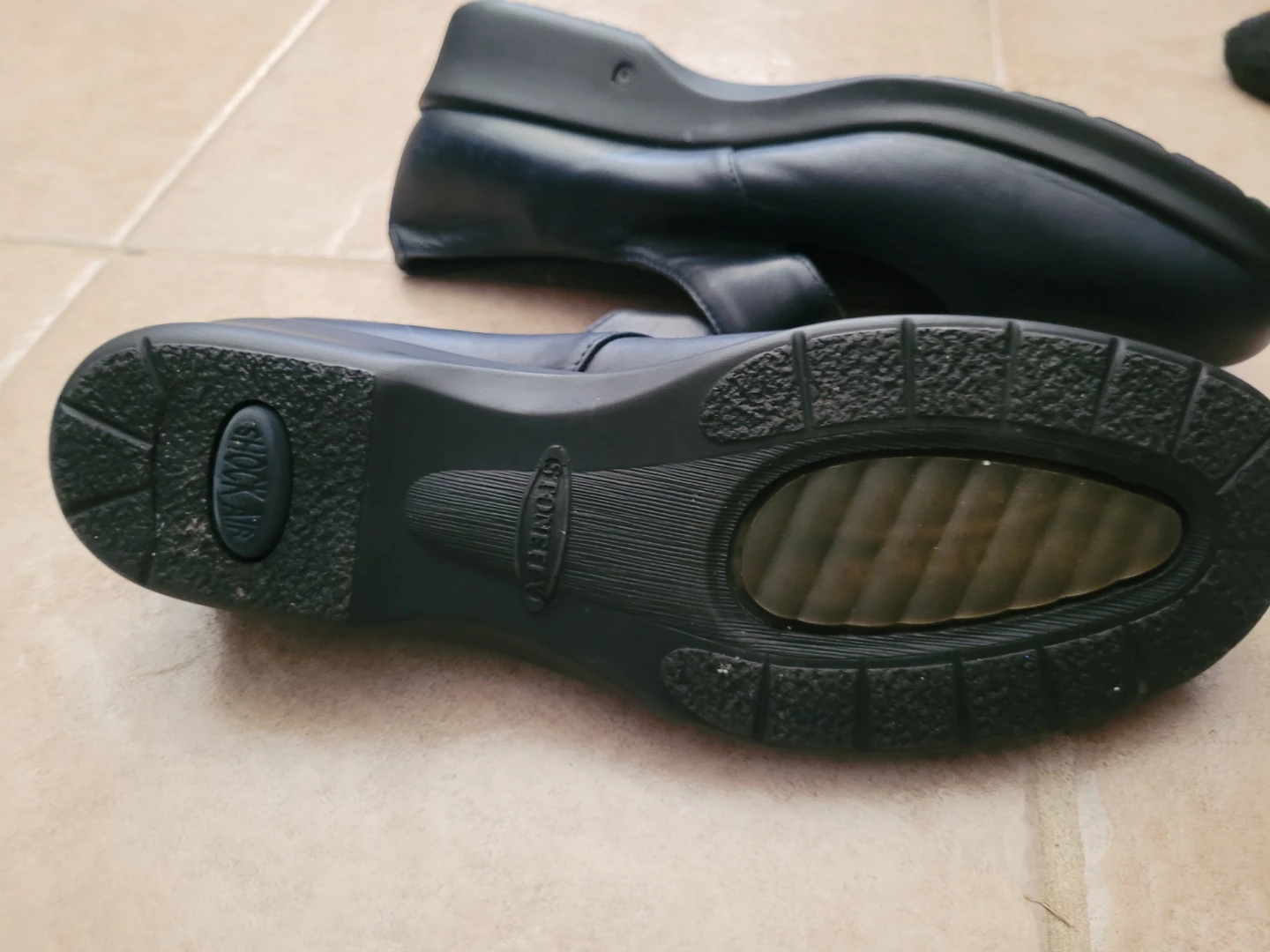 Stonefly Navy Blue Mary Jane Shoes (9?) - photo 2