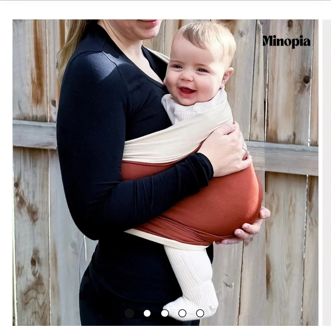 Minopia Two-Tone Cocoon Baby Carrier - photo 4