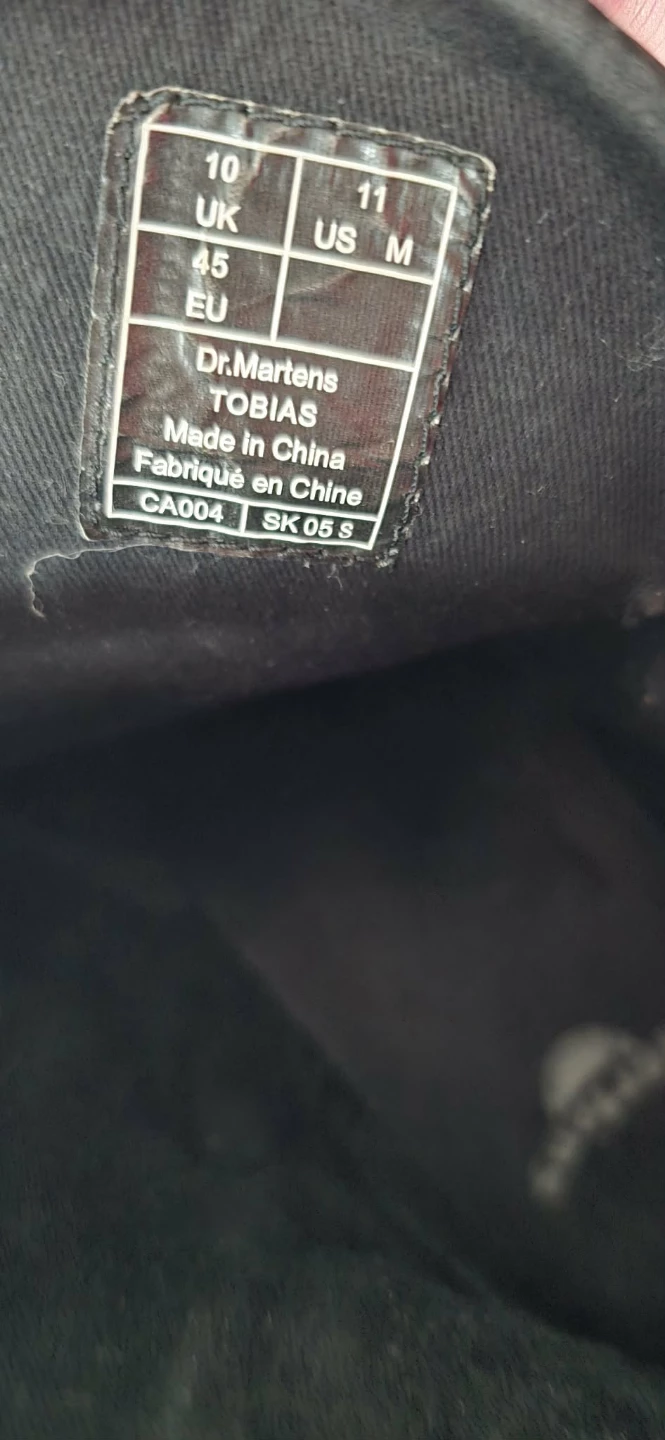 Dr. Martens Tobias Boots Black