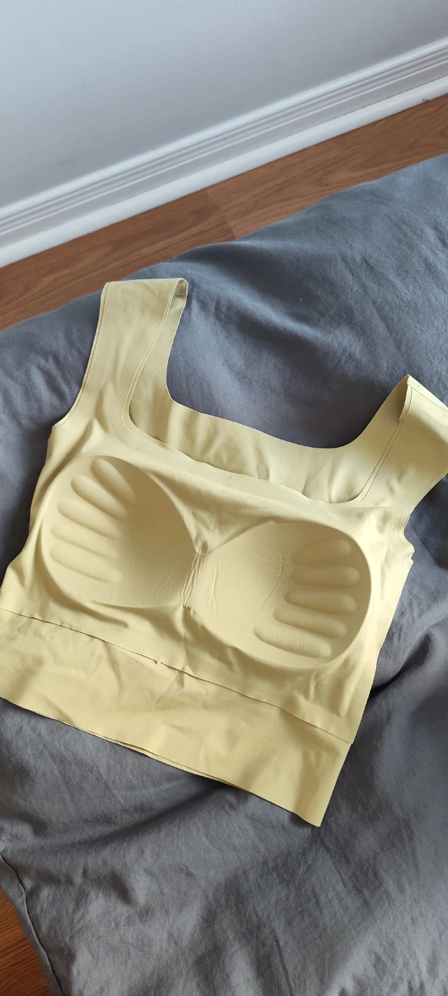 Seamless Crop Top With Built-in Cups - photo 3