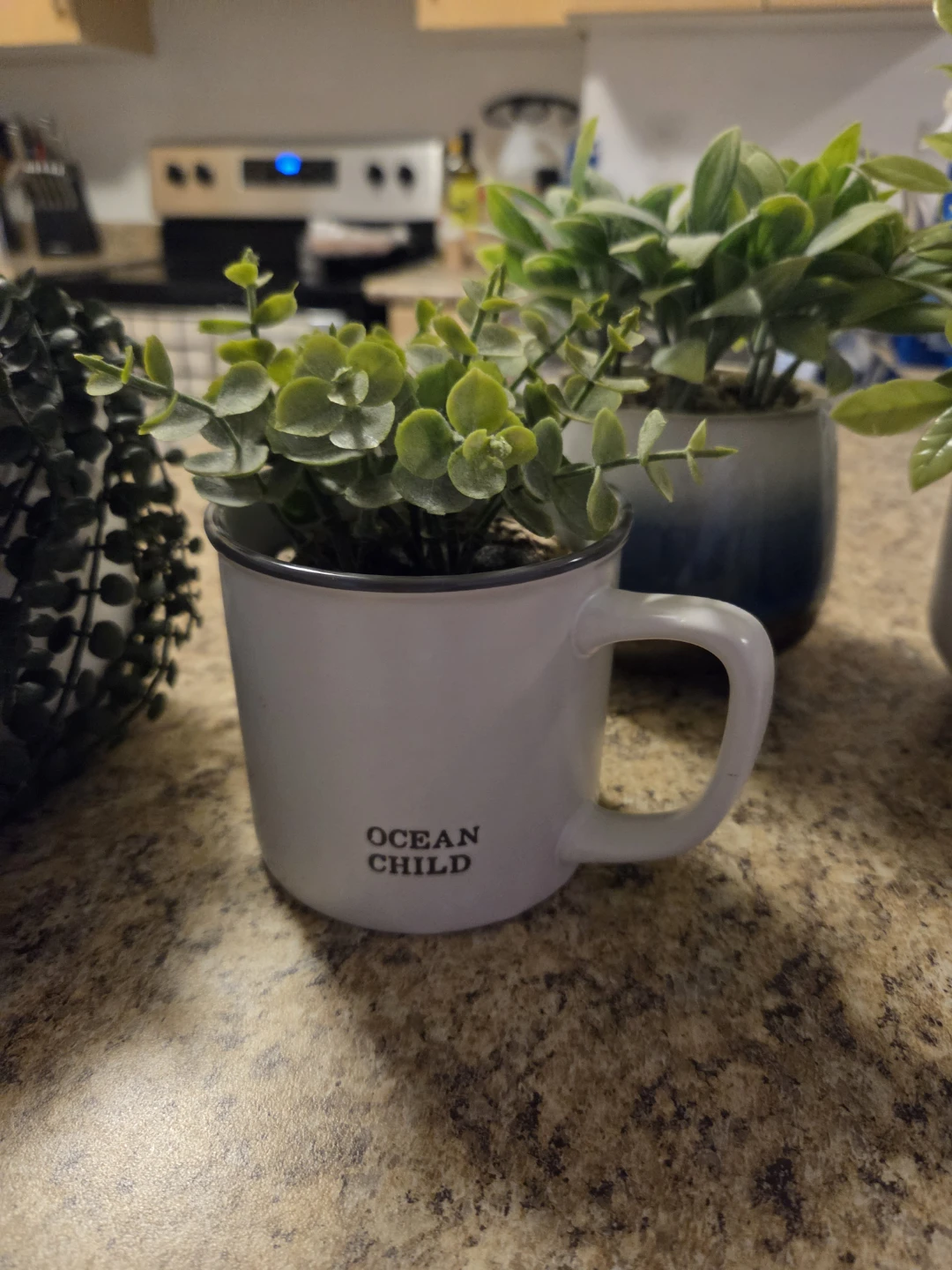 Artificial Plants in Decorative Mugs and Pots - photo 3