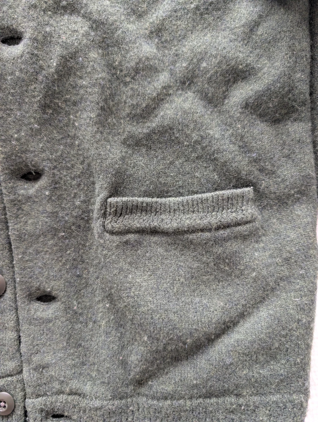 J. Crew 100% Lambswool Cardigan - Size M - photo 3