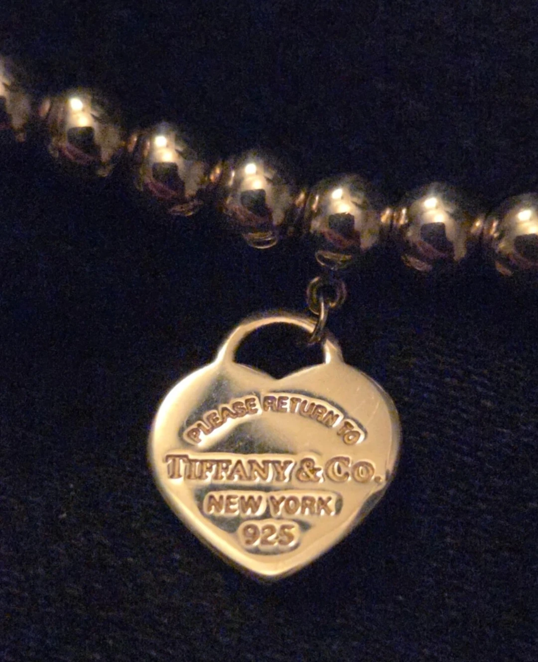 Tiffany & Co. Sterling Silver Bead Bracelet - photo 2
