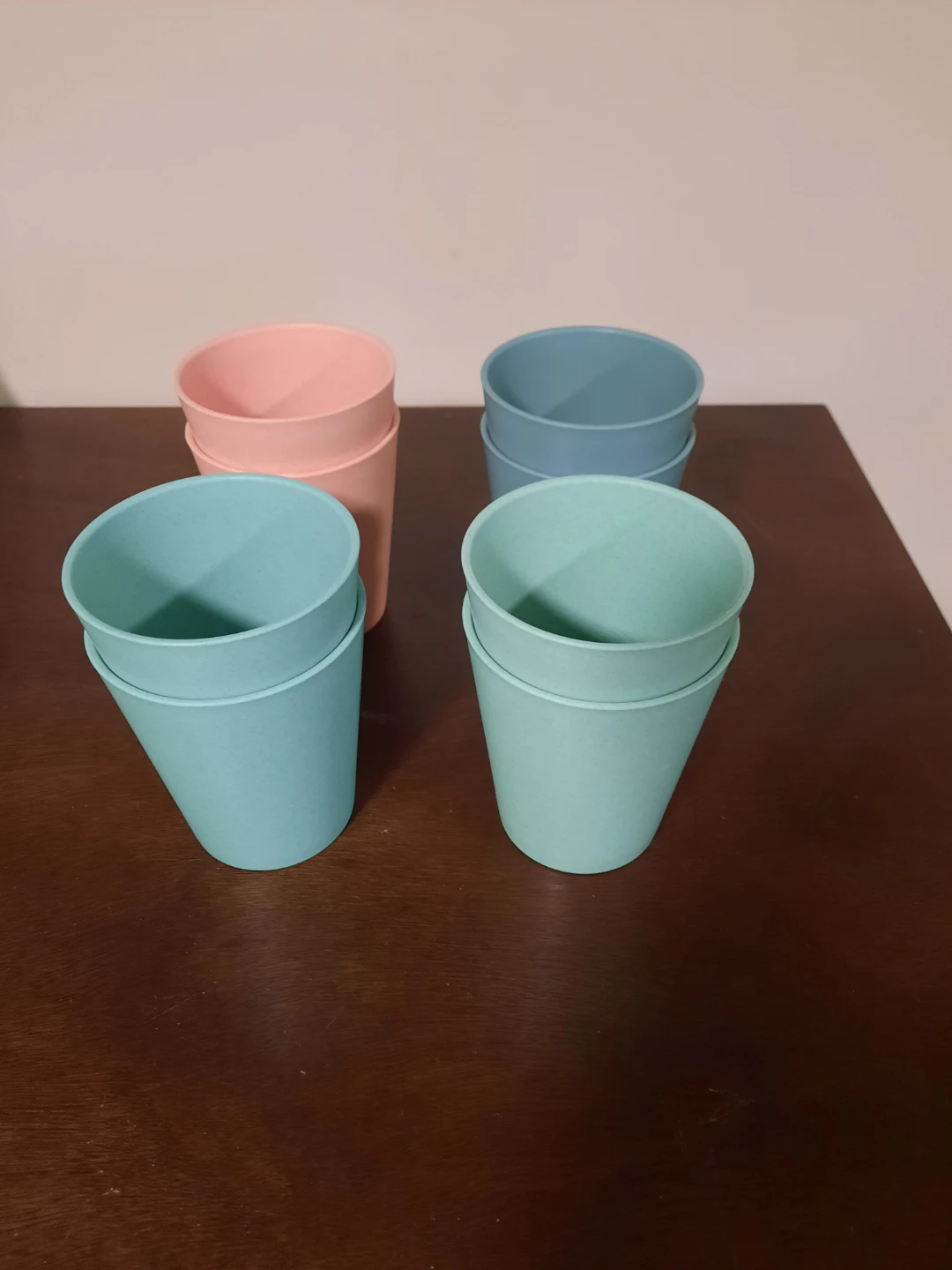 Wheat Straw Cups - Set of 8 - photo 2