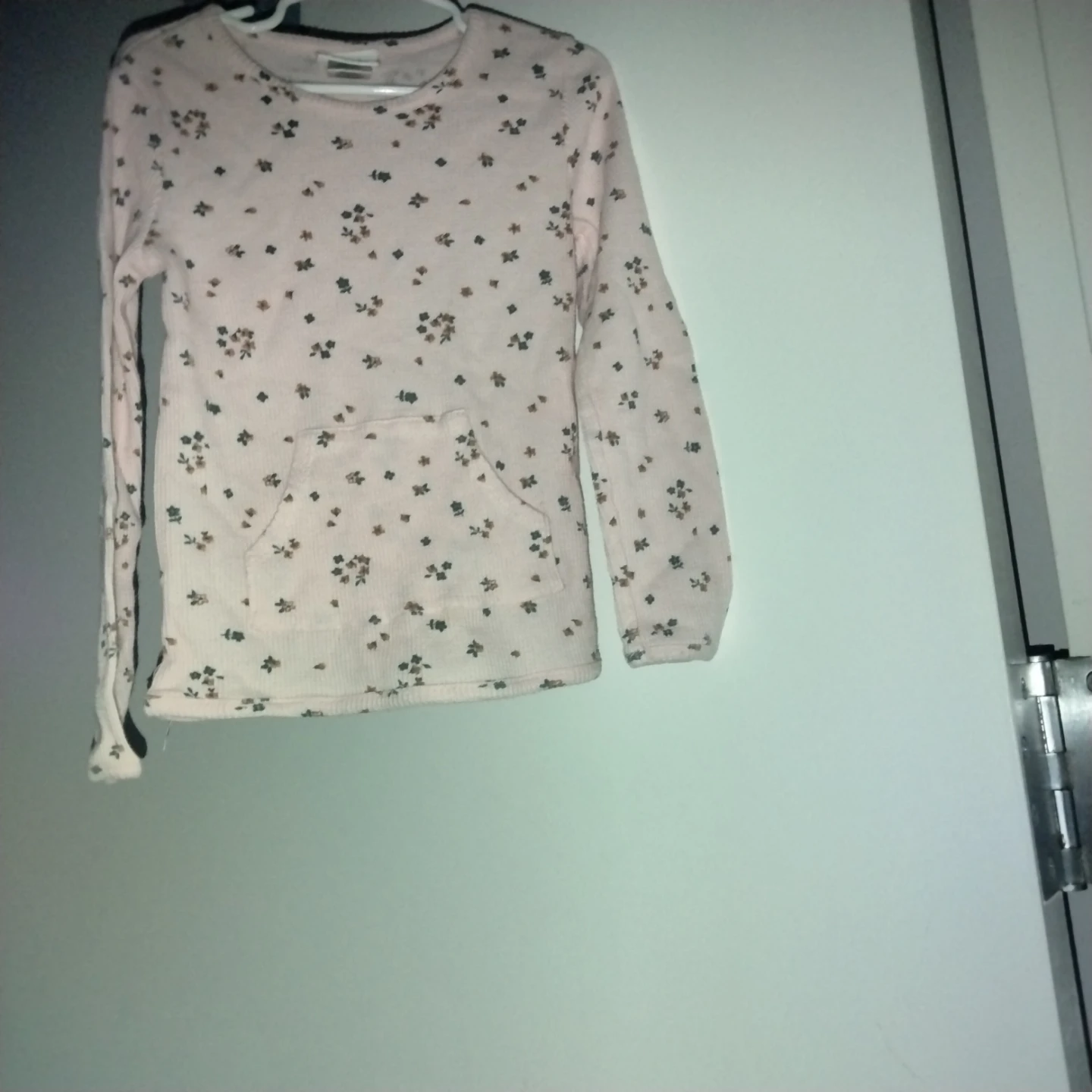 Girls' Long Sleeve Top & Leggings Set - Pink Floral