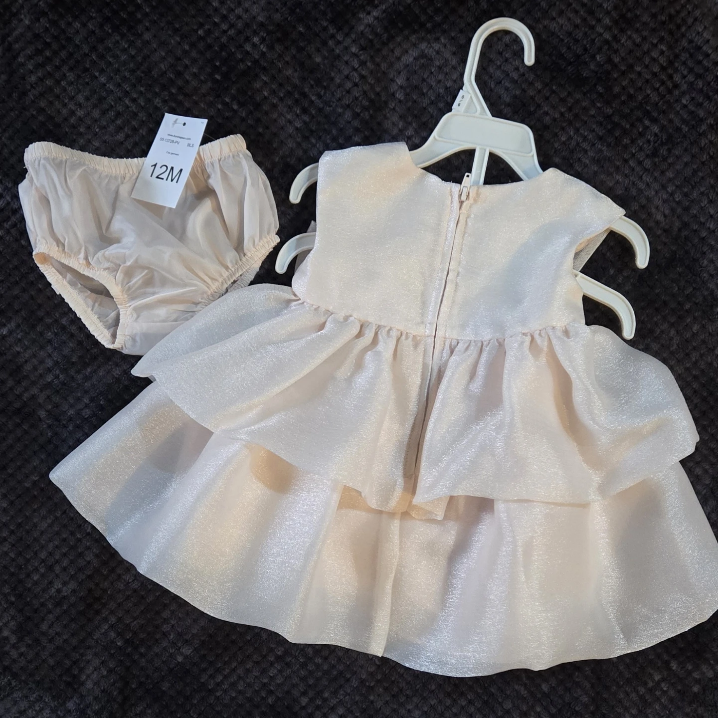 Iris & Ivy Baby Girl Dress & Pants Set - 12M - photo 2