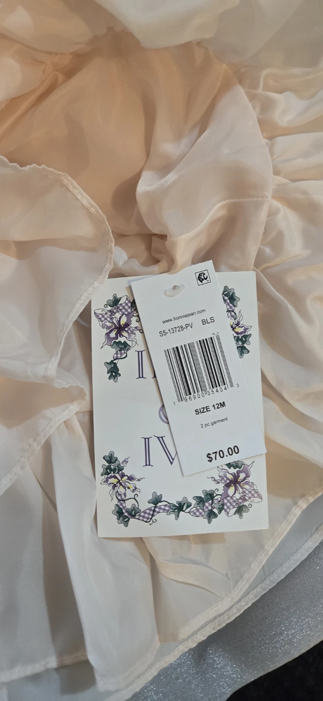 Iris & Ivy Baby Girl Dress & Pants Set - 12M - photo 3