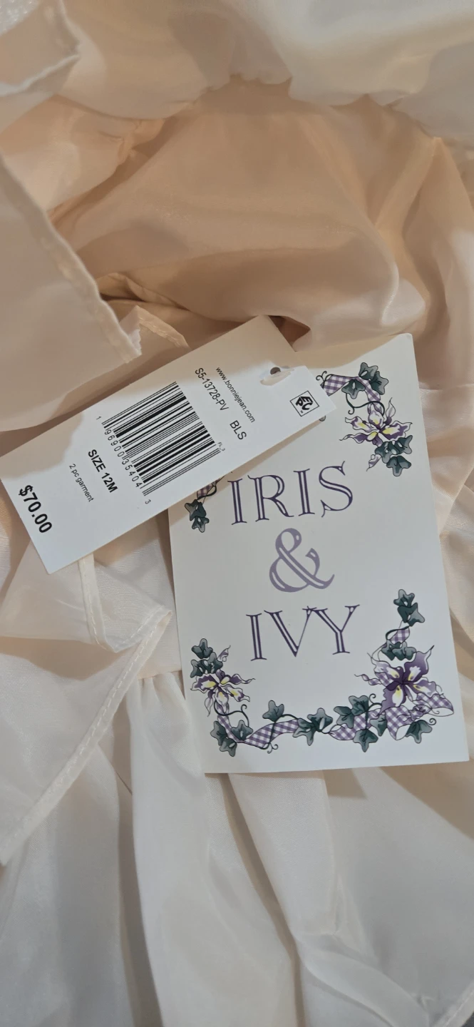 Iris & Ivy Baby Girl Dress & Pants Set - 12M - photo 4
