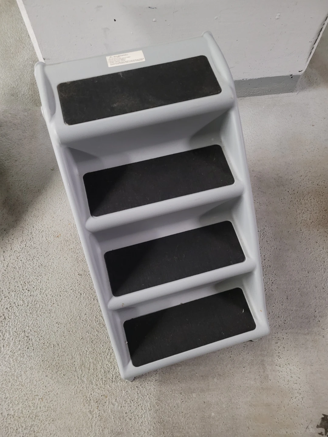 Petmaker 4-Step Pet Stairs - Gray