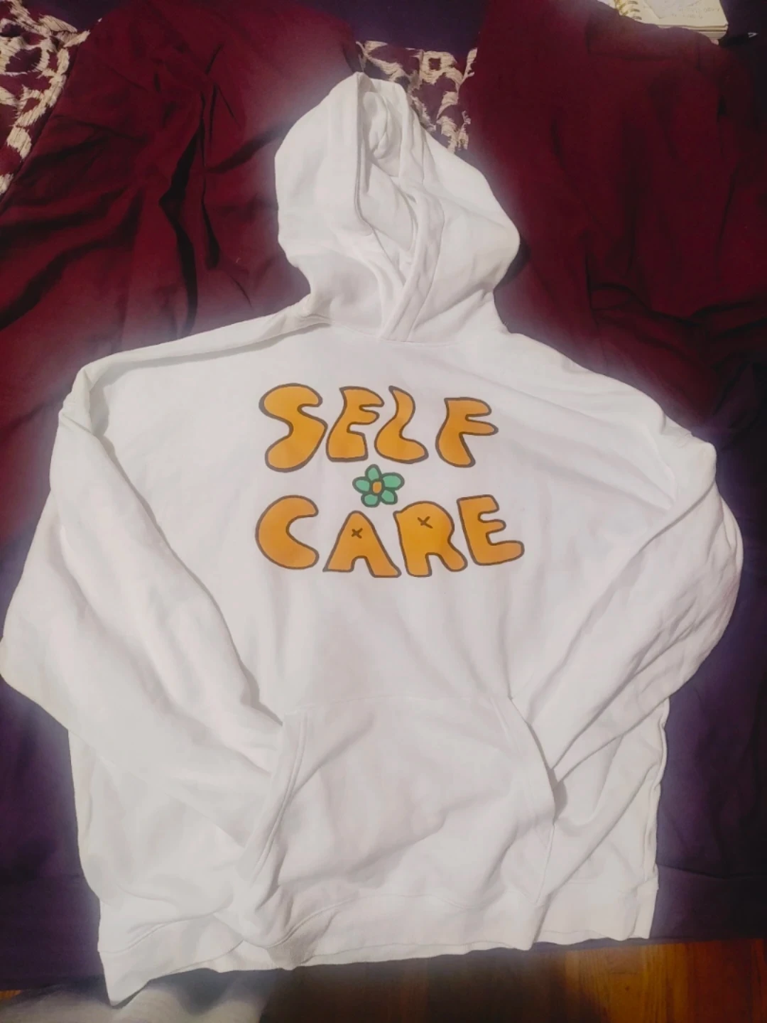No boundaries White "Self Care"  size XL will fit 2x-3x new