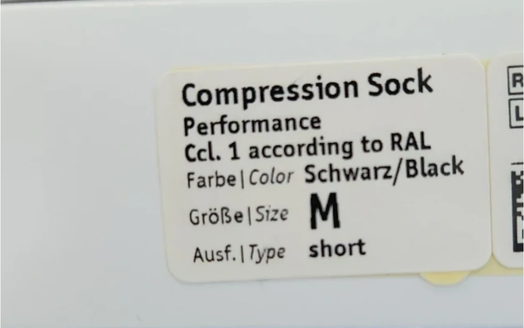 Bauerfeind Compression Sock Performance - Black - Size M - photo 3
