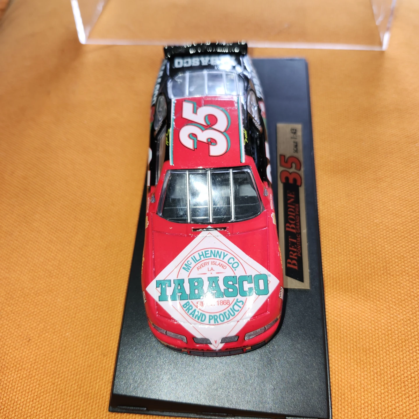TABASCO #35 Bret Bodine Pontiac Grand Prix 1:43 Scale - photo 3