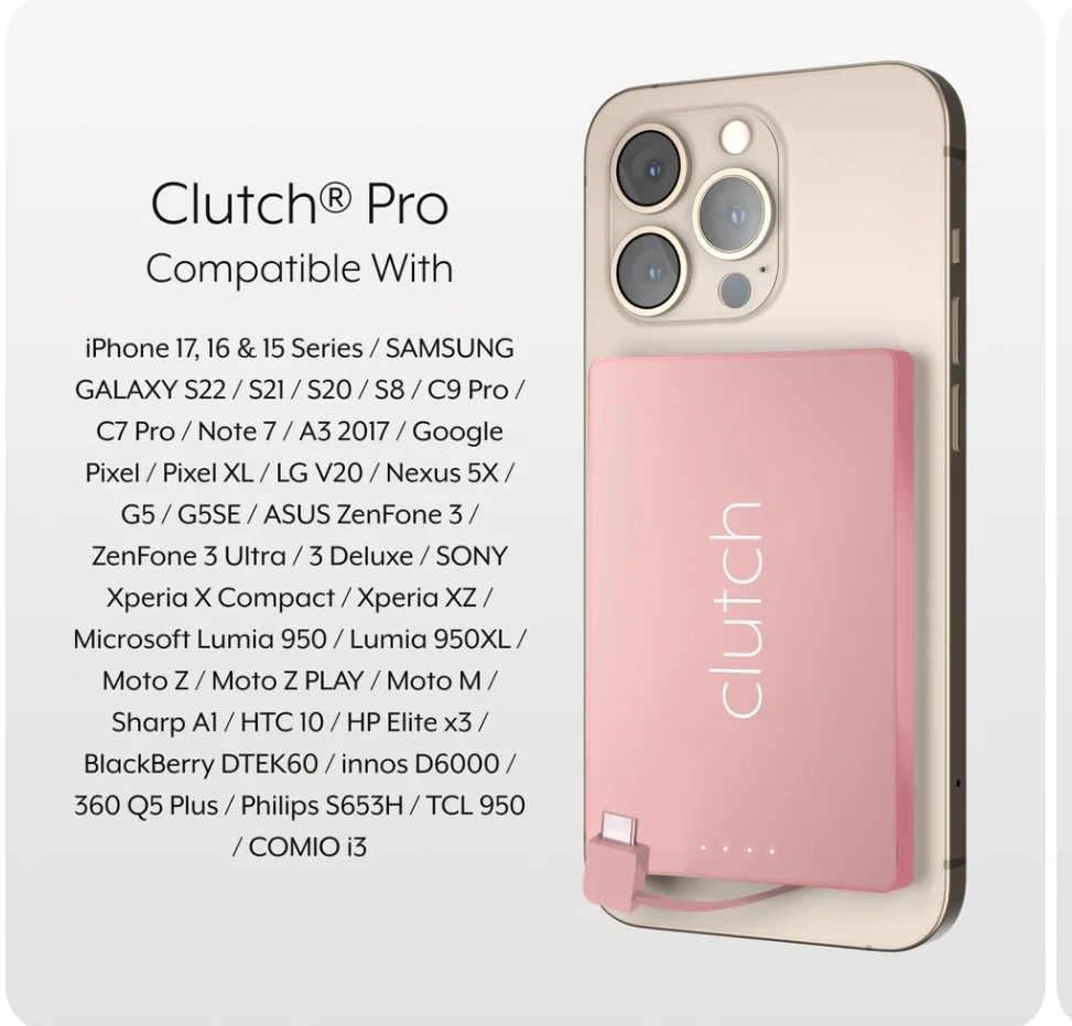 Clutch Pro World's Thinnest Charger - Rose Gold - photo 5