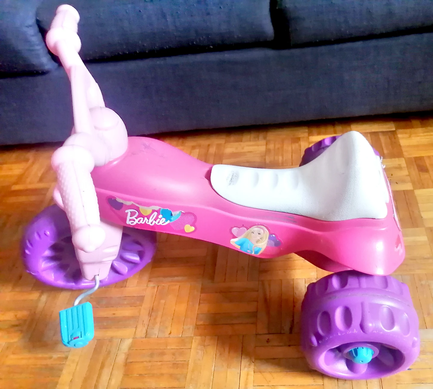 Pink Barbie Tricycle - photo 4