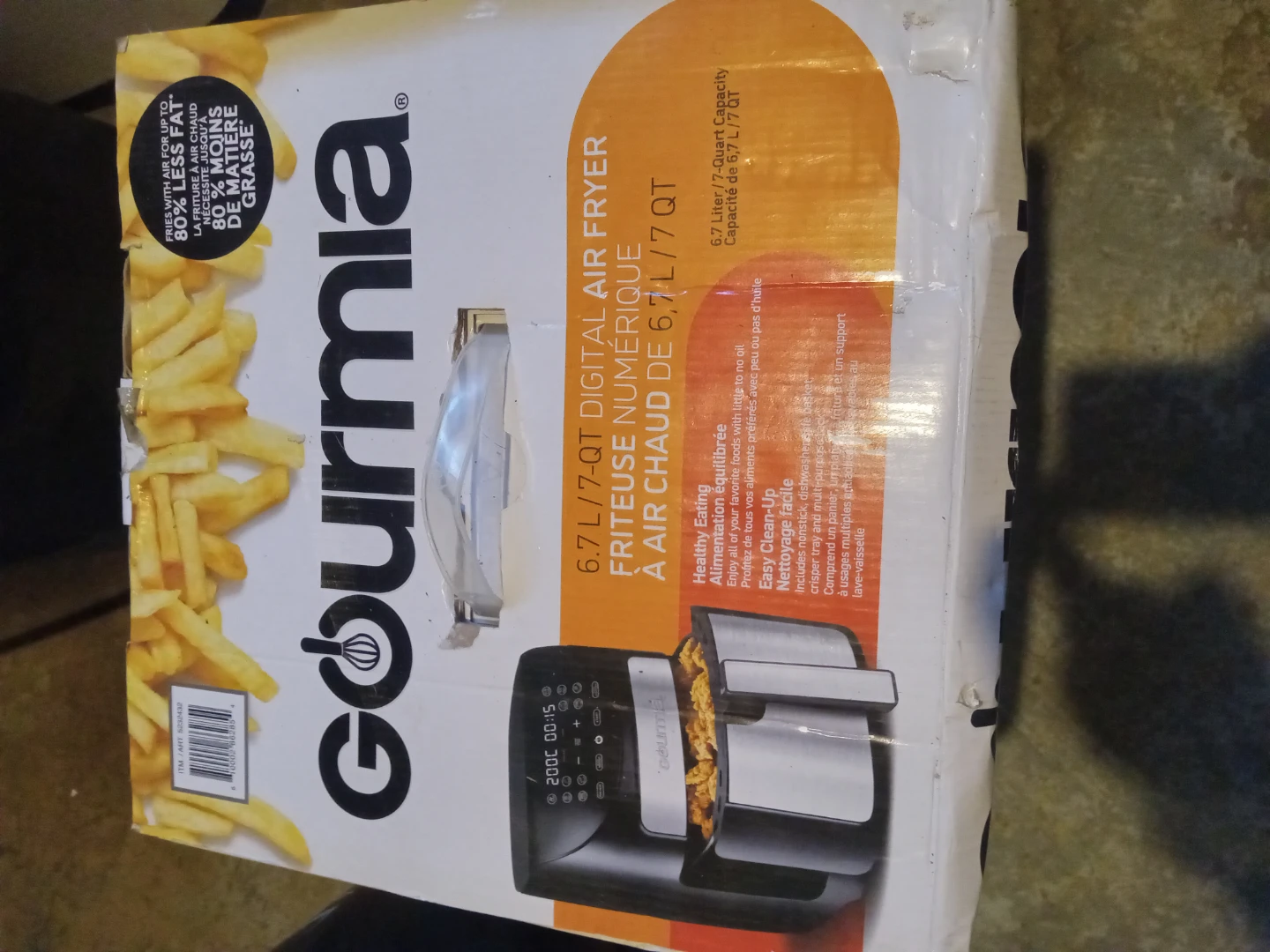 Gourmia 6.7L/7-QT Digital Air Fryer - photo 2