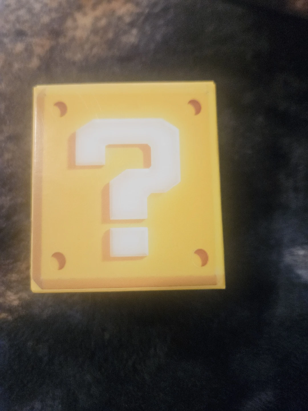Super Mario Question Block & Rosalina Figure