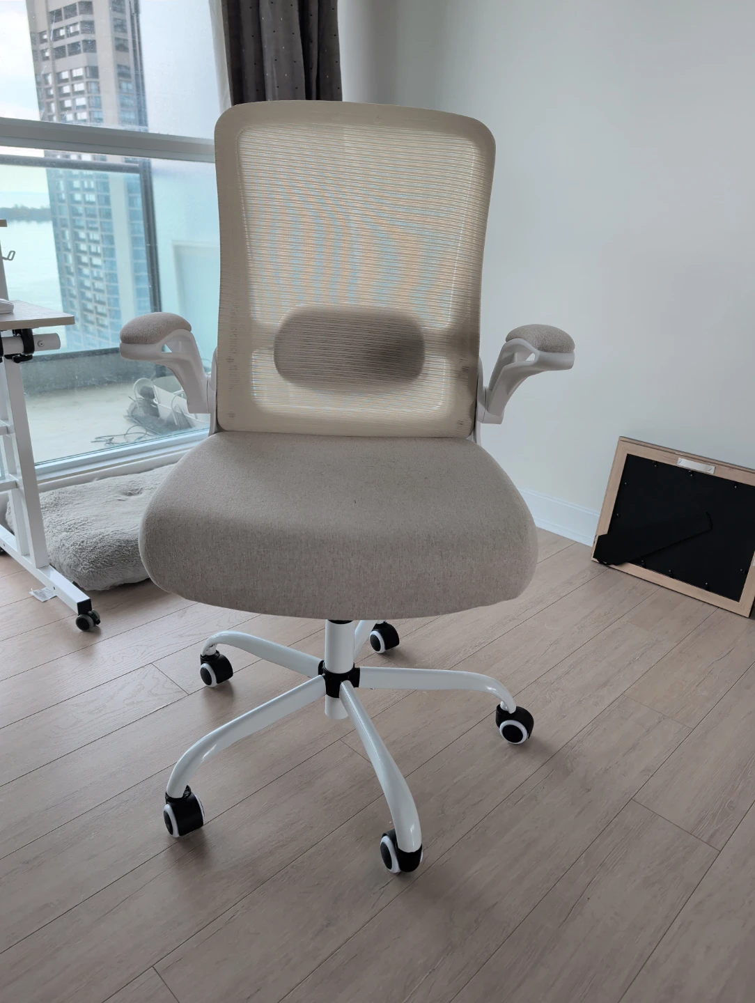 Ergonomic Office Chair - Cream