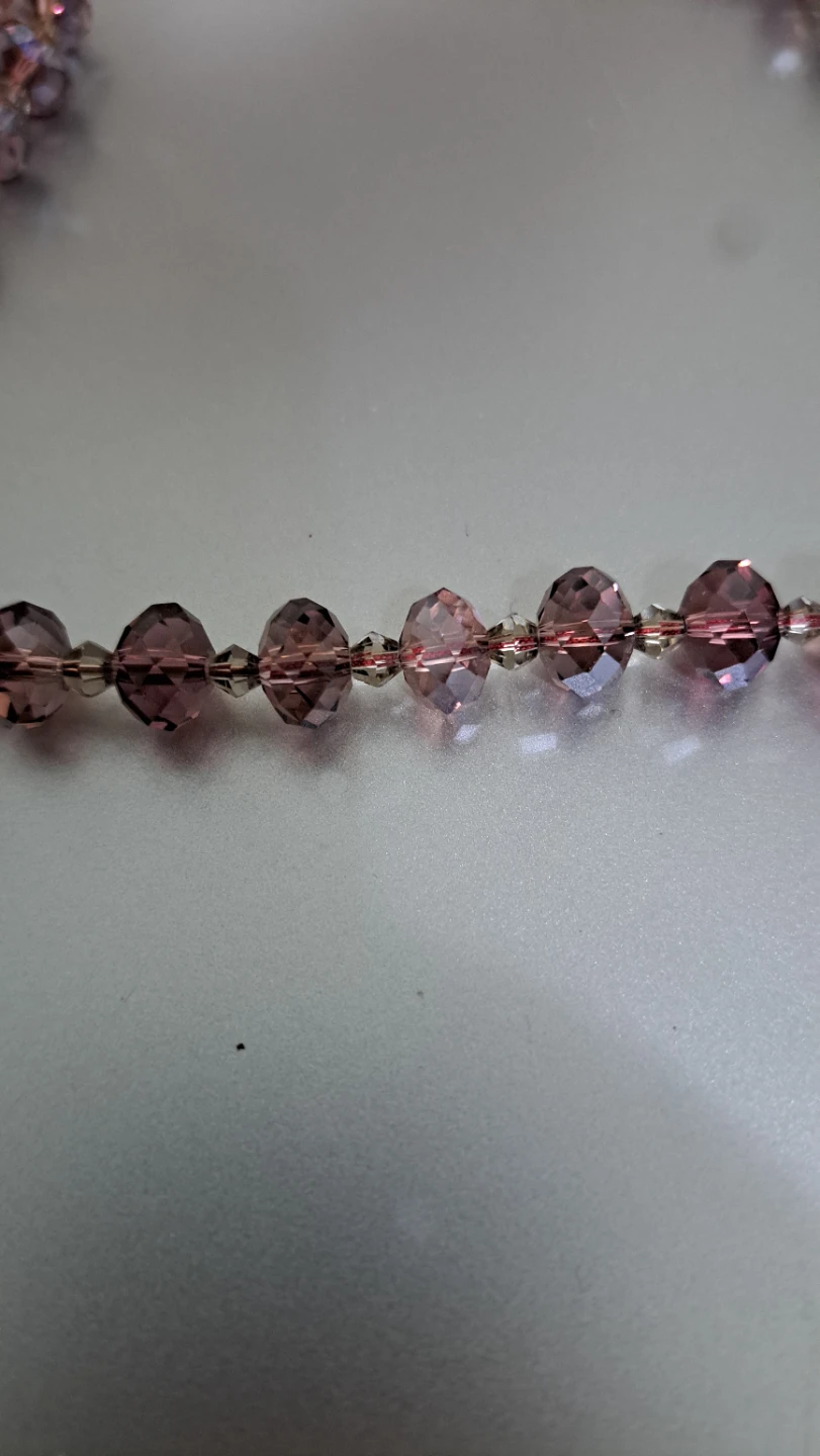 Purple Beaded Necklace - photo 4