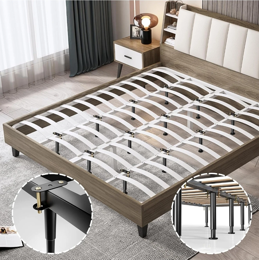 4 Metal Adjustable Bed Frame Support Legs - photo 5