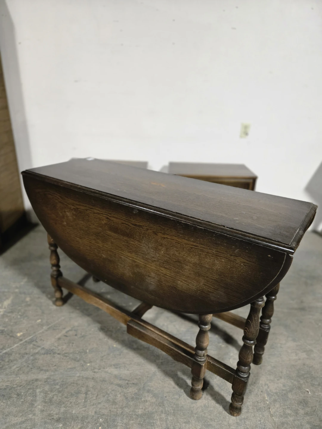 Antique Double Flap Gateleg Dining Table