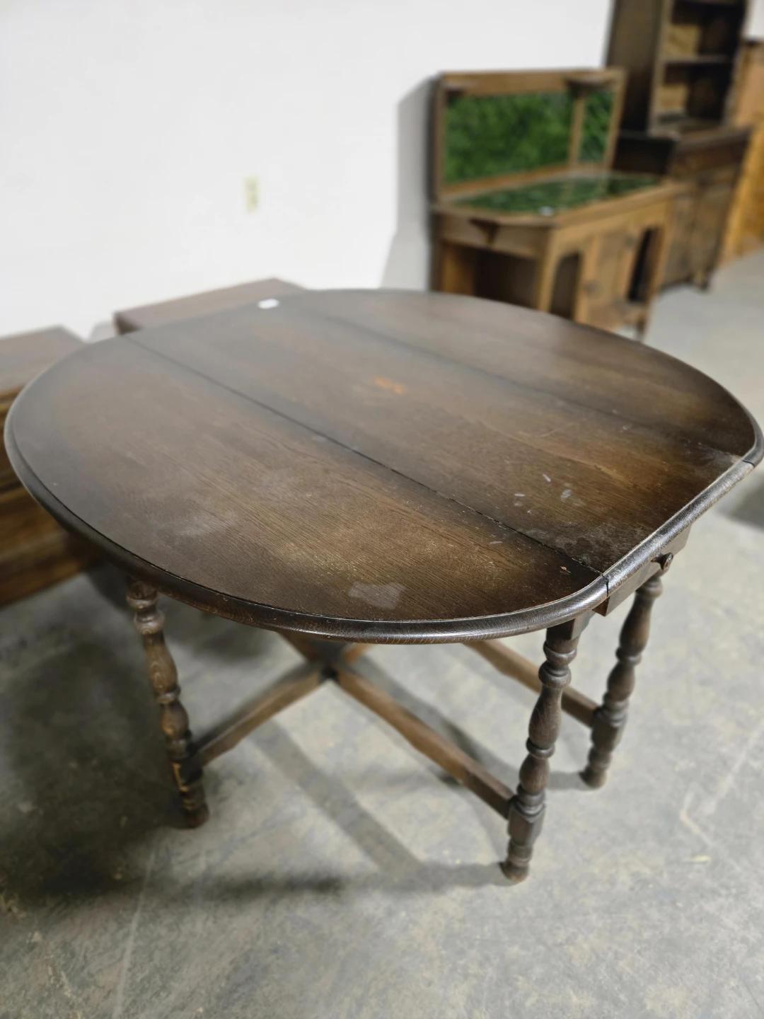 Antique Double Flap Gateleg Dining Table - photo 2