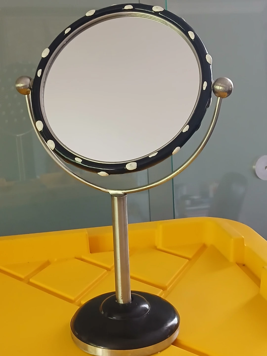 Polka Dot Vanity Mirror