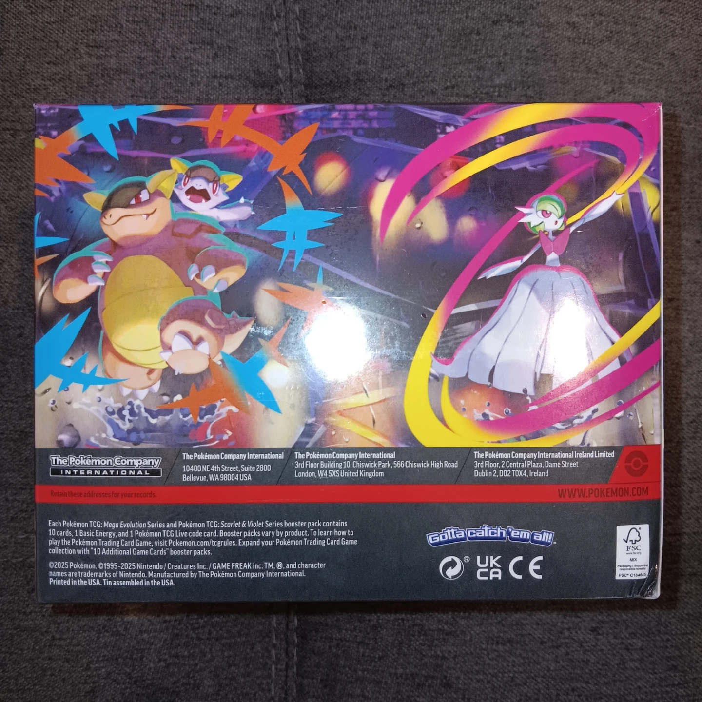 Pokemon TCG: Mega Evolutions Mega Heroes Mini Tin Display - photo 4