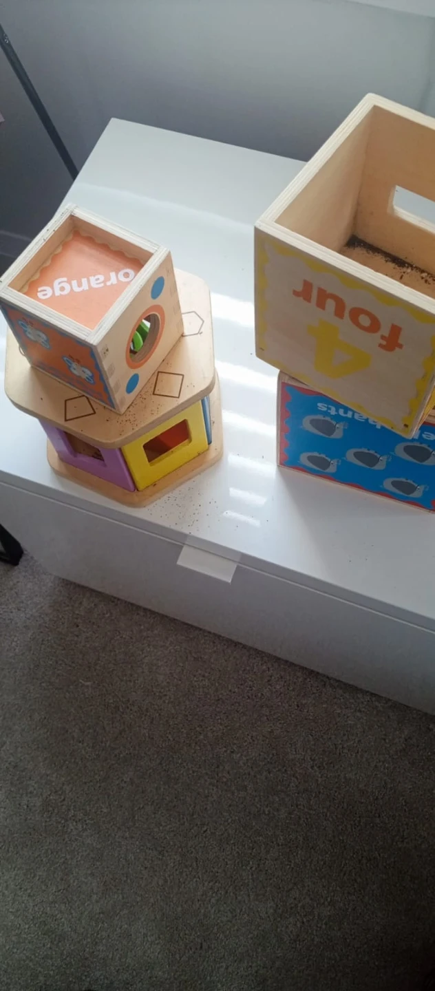 Wooden Shape Sorter Toy Set - photo 3