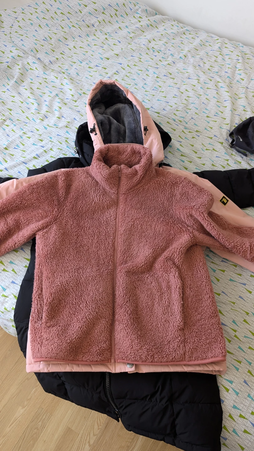Pink Fleece Lined Jacket - photo 3
