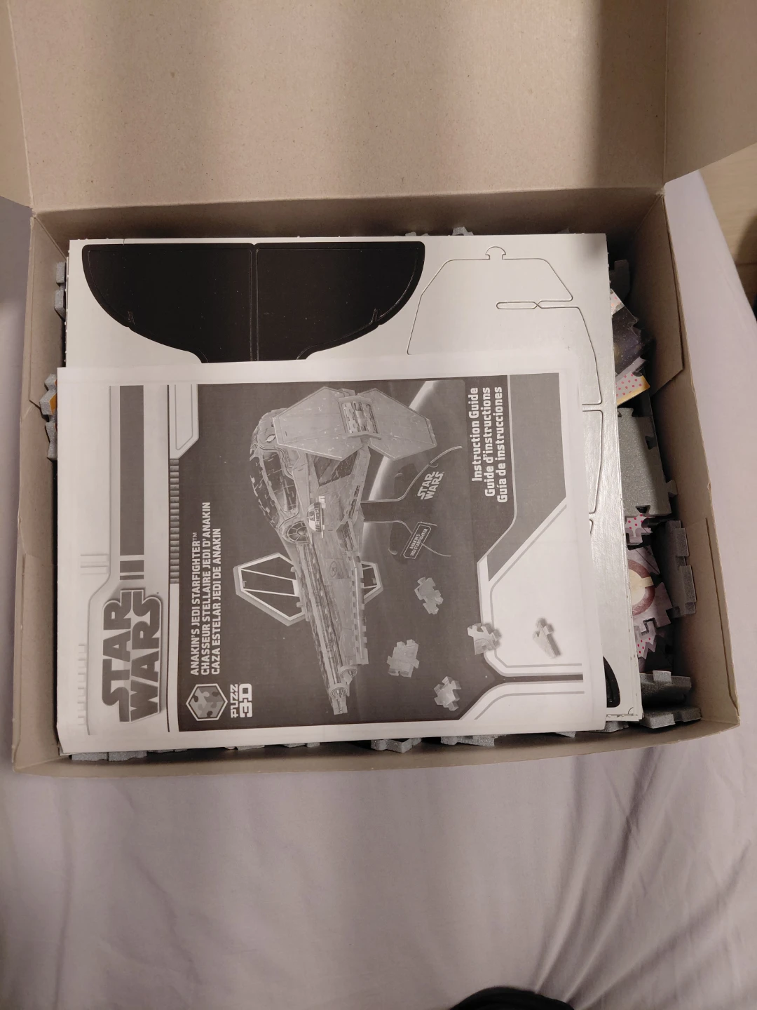 Star Wars Anakin's Jedi Starfighter 3D Puzz - photo 3