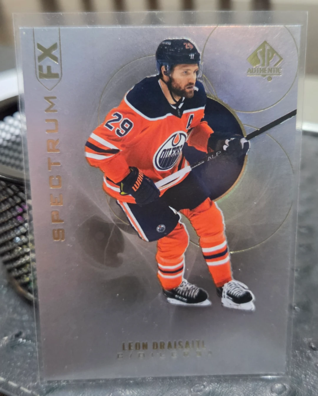 2020-21 Upper Deck SP Authentic Hockey Card - Leon Draisaitl